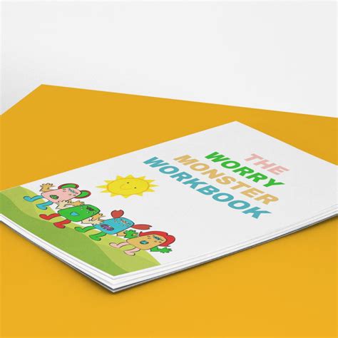 Printable The Worry Monster Workbook Ky Designx