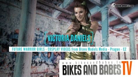 405 Victoria Daniels Brunette Future Warrior Girl BRAVO MODELS MEDIA