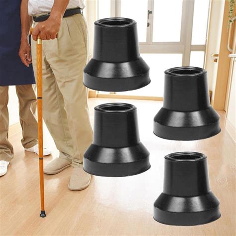 Baosity Pcs Crutch Tips Replacement Heavy Duty Wide Anti Slip