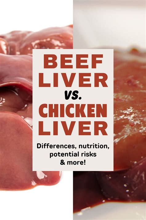 Beef Liver Vs Chicken Liver Kitchen Laughter