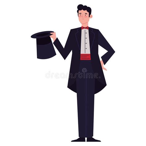 International Magicians Day Character Stock Vector Illustration Of