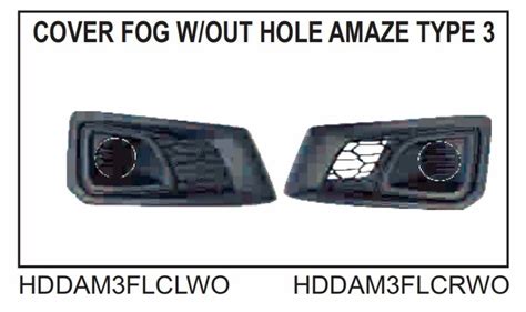 Honda Amaze T3 Fog Cover At Rs 120 Piece Car Fog Lamp Cover In Rajkot