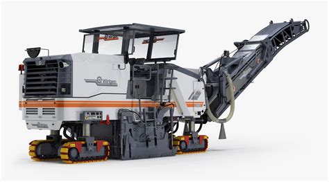 Asphalt Milling Machine 3D model | CGTrader