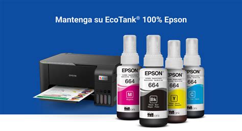 Botellas De Tinta Epson Ecofit Color Negro T664 2 Unidades