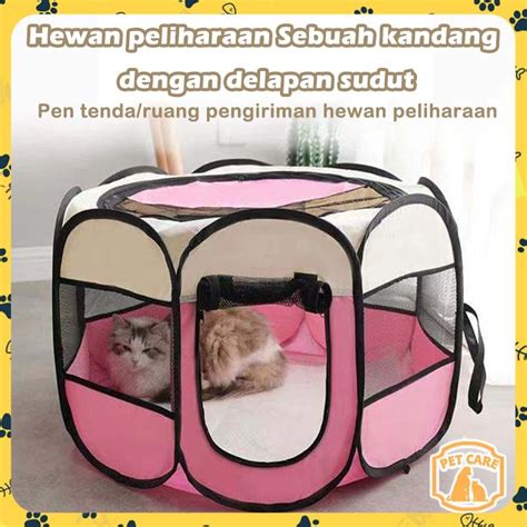 Jual Pagar Tenda Lipat Portabel Dengan Panel Untuk Anjing Kucing