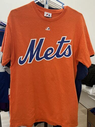 Matt Harvey New York Mets Majestic T Shirt Jersey Mens Medium Vintage