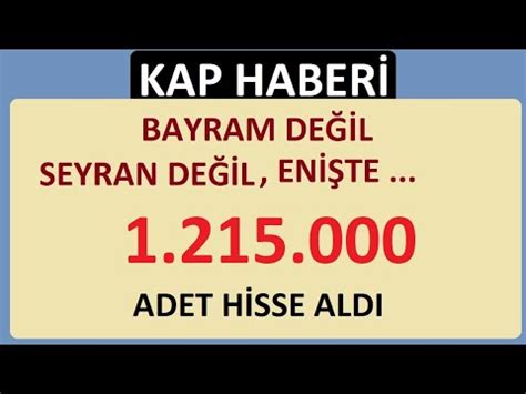 Adet H Sse Aldi Bayram De L Seyran De L En Te