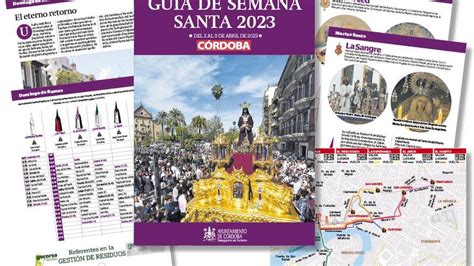 Semana Santa Córdoba 2023 Diario CÓRDOBA publica este domingo su Guía