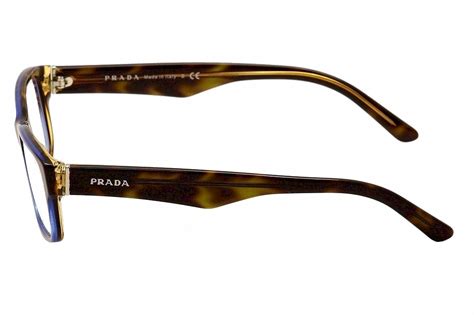 Prada Heritage Pr Mv Zxh O Eyeglasses Men S Tortoise Brown Denim