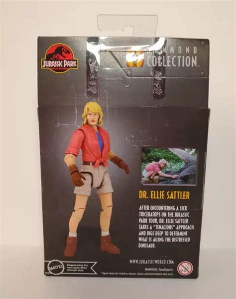 Mattel Jurassic World Park Hammond Collection Dr Ellie Sattler New Box