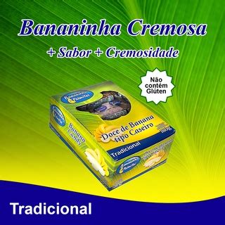 Doce De Banana Bananada Cremosa Tradicional 10 Unidades