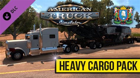 American Truck Simulator Heavy Cargo Pack Dlc Youtube