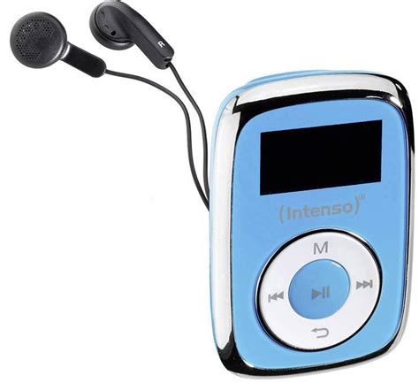 Intenso Music Movers MP3 Player 8 GB Blue Clip Conrad