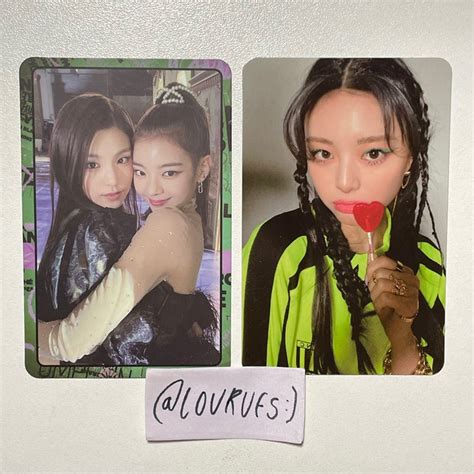 Jual Itzy Yuna Permen Lollipop Guess Who Photocard Wannabe Yejisu Yeji