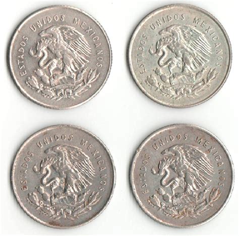 Serie De Monedas Centavos Balanza Plata Ley En