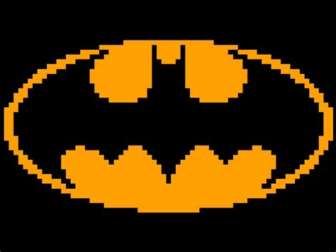 Batman Logo Pixel Art By Dev25089 On Deviantart