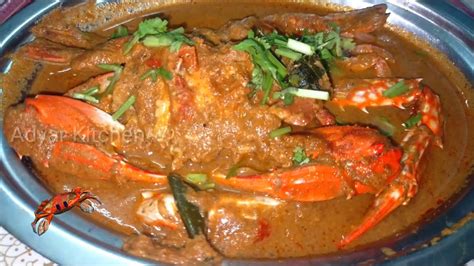 Nandu Kulambu In Tamil Pollachi Nandu Curry Crab Curry With Coconut