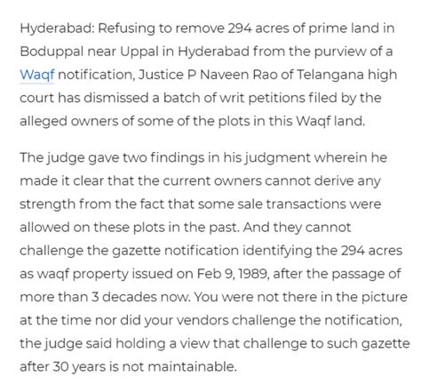 Waqf History Of Bharat S Biggest Land Scam