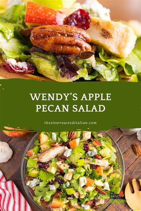 Wendys Apple Pecan Salad Copycat Recipe In 2024 Apple Pecan Chicken Salad Recipe Wendys