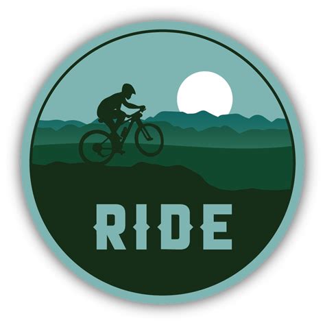 Mountain Bike Logos Stickers