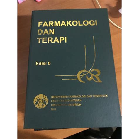 Jual Original Farmakologi Dan Terapi Edisi Badan Penerbit Fk Ui