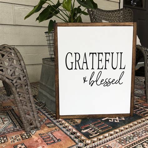 Grateful + Blessed | Chalked signs