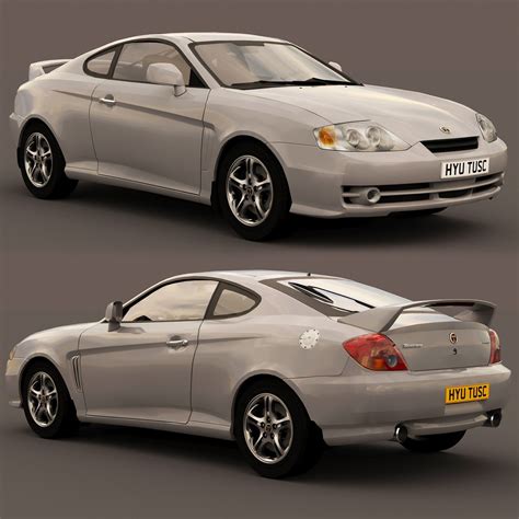 3d Hyundai Tuscani Elisa 2003 Model Turbosquid 2044204