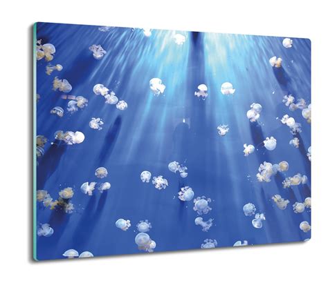 Deska Splashback Ze Szk A Meduzy Ocean Morze X Artprintcave