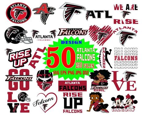 Atlanta Falcons Svg File Falcons Logo Svg Nfl Team Logo Atlanta