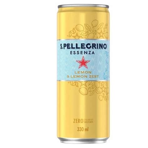 San Pellegrino 聖沛黎洛 零卡香氛氣泡飲 冰心凍檸風味 330毫升 X 24罐 D125876 蝦皮購物