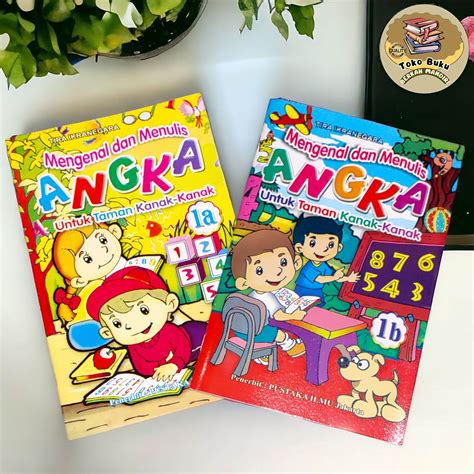 Buku Paket Isi Buku Mengenal Dan Menulis Angka A B Cm