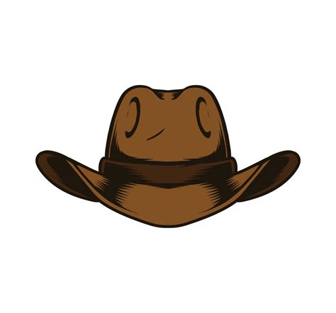 Cowboy Hat Front Vector Art, Icons, and Graphics for Free Download