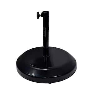 StyleWell 50 Lbs Concrete And Resin Patio Umbrella Base In Black JX