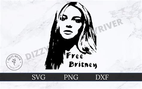 Free Britney Svg Dxf Png Cricut Cut File Silhouette Etsy