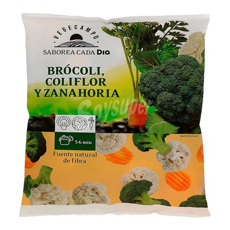 Dia Brócoli Coliflor Y Zanahoria Vegecampo Bolsa 1 Kg