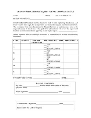 Fillable Online Fcps Note From Parent Guardian Must Be Attached To Back