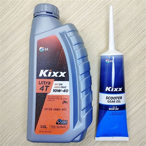 Nhớt Kixx Tổng Hợp Ultra Fully Synthetic Xe Ga Và Xe Số Cao Cấp