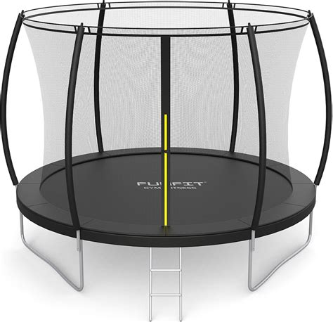 Trampolina Ogrodowa Premium Dla Dzieci 252Cm 8Ft Z Siatką Wewnętrzną