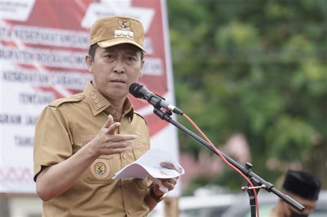 Pimpin Apel Kerja Perdana Tahun Ini Pesan Bupati Iskandar