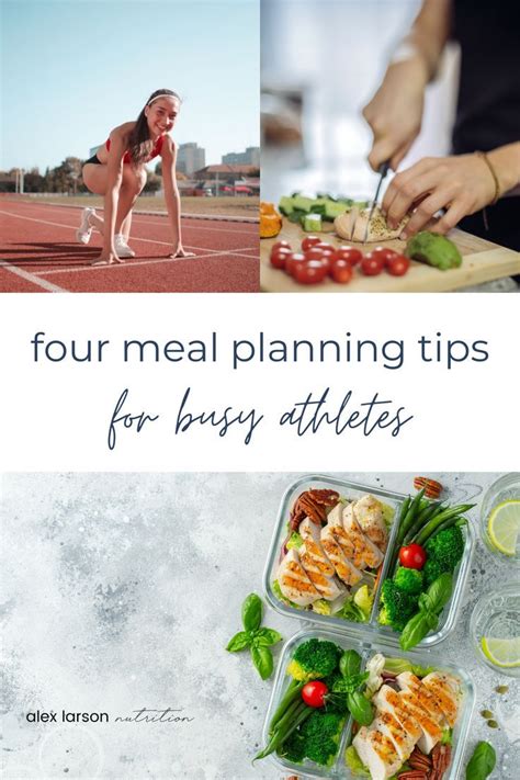 The Ultimate Guide To Meal Prepping For Athletes Alex Larson Nutrition Meal Planning