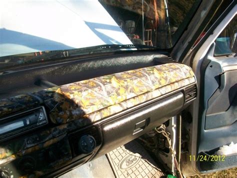 95 F150 Interior Camo Wrap Anyone Done It Just Started Mine Ford