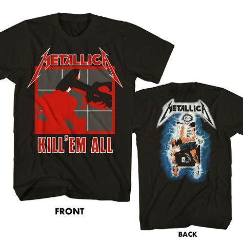 Metallica T-Shirt | Kill ‘Em All Album Art T-Shirt