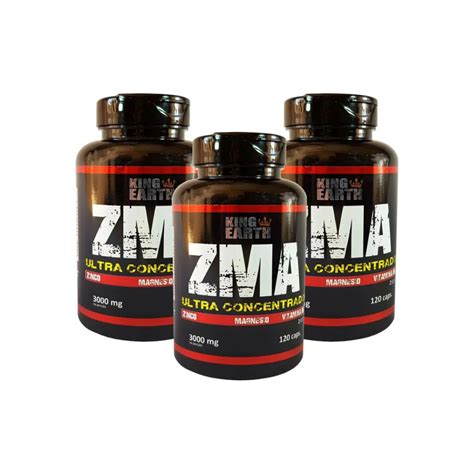 Kit 3 Zma Ultra Concentrado Zinco Magnésio Vitamina B6 120