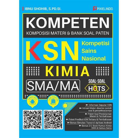 Jual Buku Soal Olimpiade Kimia SMA MA Kompeten KSN Kimia SMA MA