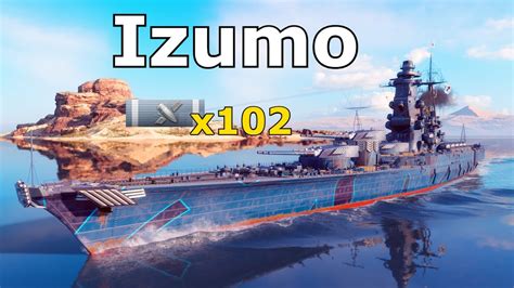 World Of Warships Izumo Kills K Damage Youtube