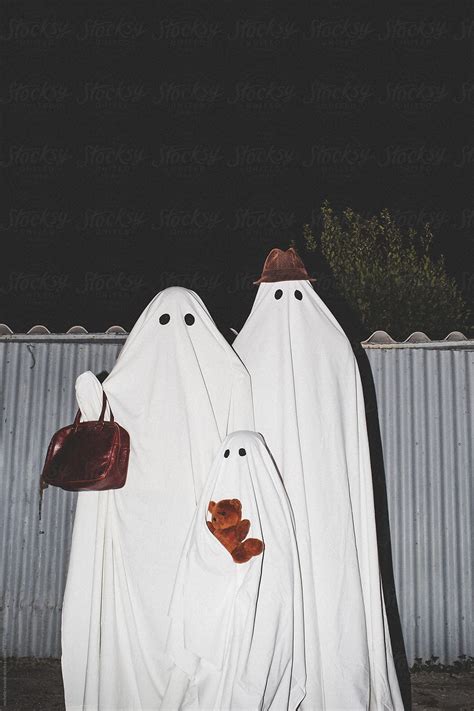 "Portrait Of Three Ghosts Outdoors" by Stocksy Contributor "Michela ...