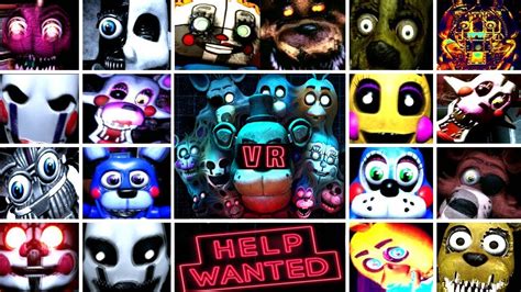 Fnaf Non Vr Help Wanted All Jumpscares No Static Youtube