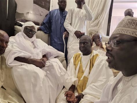 Visite De Courtoisie Serigne Sidy Ahmed Sy Dabakh Et Serigne Cheikh