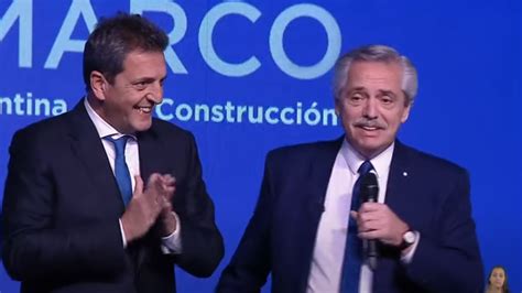 El Sorpresivo Elogio De Alberto Fernández A Sergio Massa Acaban De Escuchar Al Futuro