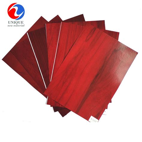 PET Wood Grain Hot Stamping Printing Foil For MDF Wood Grain Design Qingdao Unique New Material